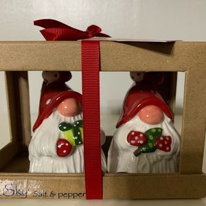 Blue Sky salt and pepper shakers, NWT